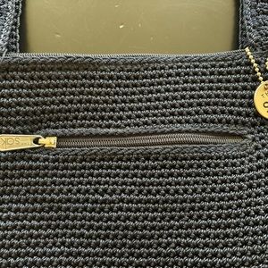 The Sak Crochet Purse Navy Blue (Vintage?)